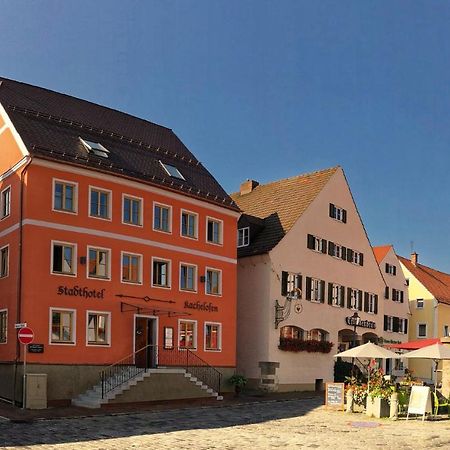 Stadthotel Kachelofen Krumbach Eksteriør billede