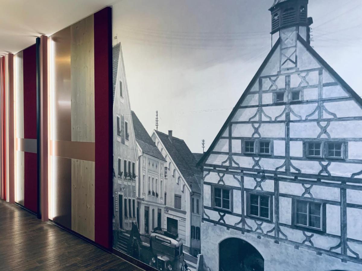 Stadthotel Kachelofen Krumbach Eksteriør billede